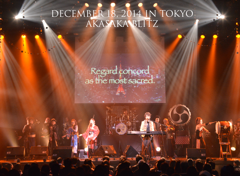December 18, 2014 in TOKYO
AKASAKA BLITZ