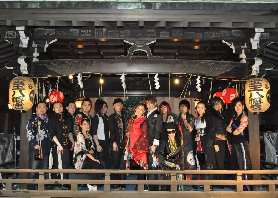 奉納演奏@金王八幡宮